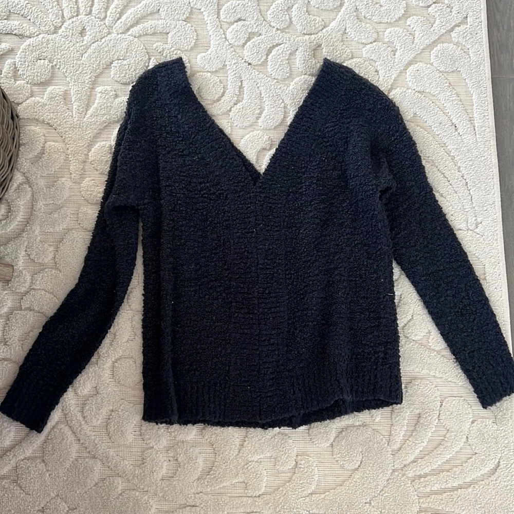 Never worn super plunging sweater